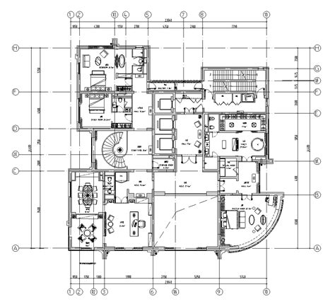 上海汤臣一品项目360㎡豪宅样板房施工图-住宅装修-筑龙室内设计论坛