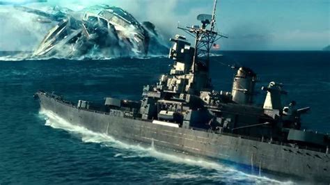 这才叫战争大片，外星战舰来袭，万吨级驱逐舰火力全开险遭团灭！_腾讯视频