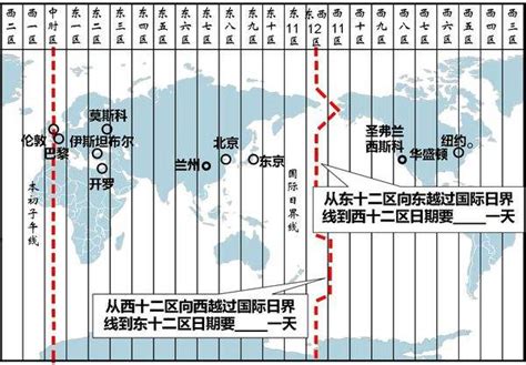 中国和美国的时差几个小时？中美时差对照表（24小时） - 必经地旅游网