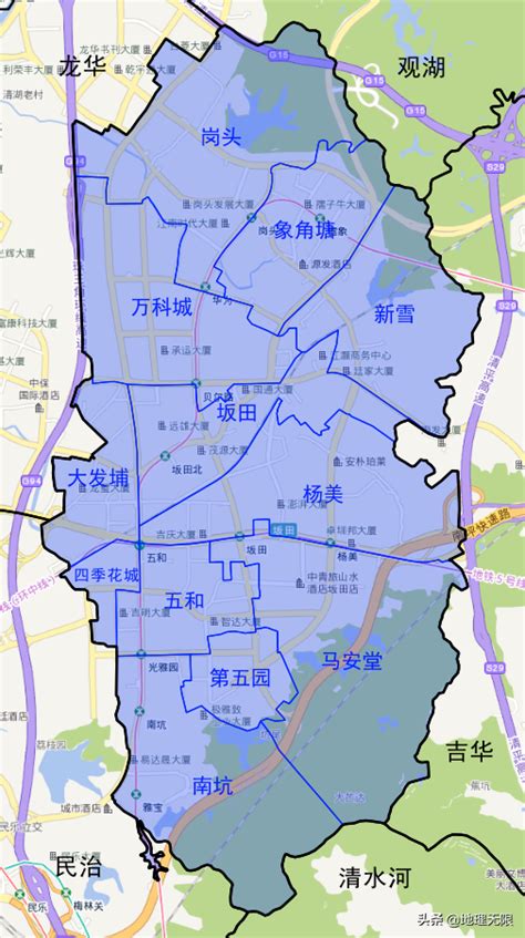 深圳都市核心区扩容，为何选择了这八个街道？ - 家在深圳