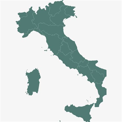 Italy意大利地图-快图网-免费PNG图片免抠PNG高清背景素材库kuaipng.com