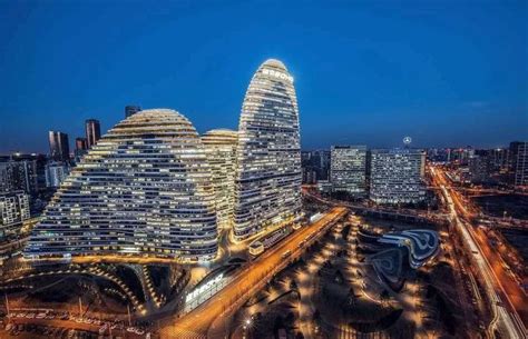 阿里巴巴北京总部2021年8月结构封顶_京报网
