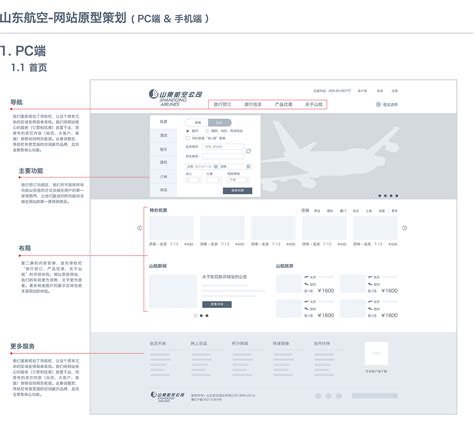 航空公司B2C官网-设计合集_设计狮白小白-站酷ZCOOL