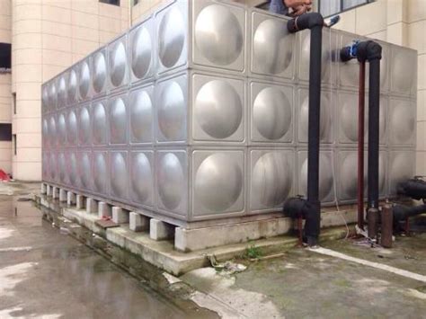 304不锈钢水箱SMC玻璃钢组合式水箱搪瓷水箱镀锌板水箱支持定做_虎窝淘