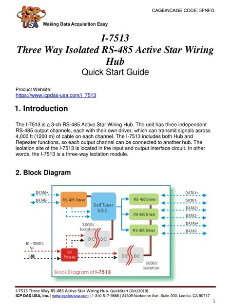 ICP DAS USA I-7513 QUICK START Pdf Download | ManualsLib