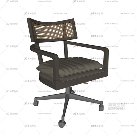 现代办公椅su草图模型下载-【集简空间】「每日更新」