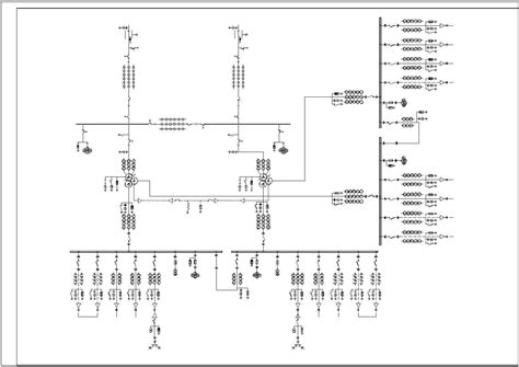 110KV变电站架构施工图 （万国）_变电配电_土木在线