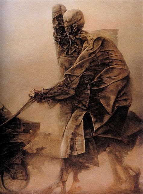 地狱归来的使者——波兰画家兹德齐斯洛.贝克辛斯基(Zdzislaw Beksinski)作品集 4