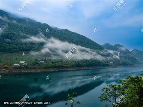 湖北宜昌长阳清江山水自然风光,溪流河流,自然风景,摄影素材,汇图网www.huitu.com