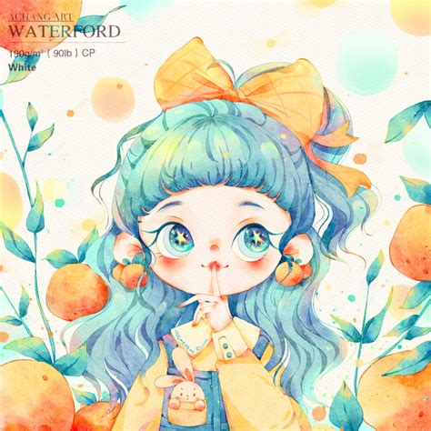 非主流少女橘子头像