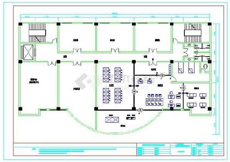机房工程成套平面cad方案设计图_其他商业建筑电气施工图_土木在线
