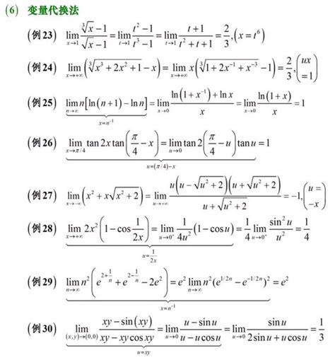高数 | 【极限与等价无穷小】常用求极限方法总结_求极限的方法总结-CSDN博客