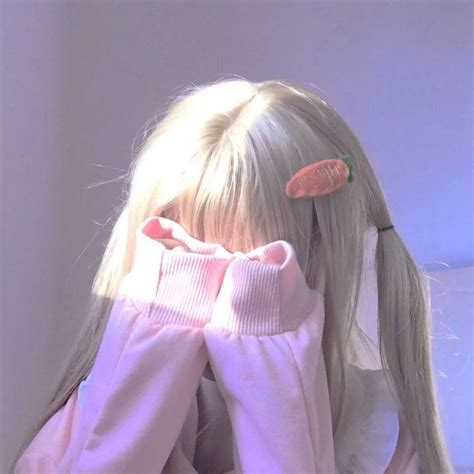 双马尾女孩非主流头像