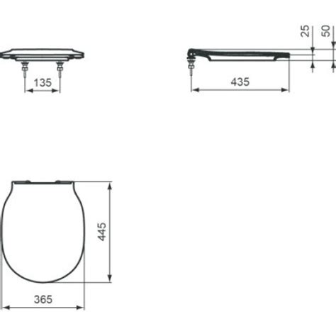 Capac Vas WC Subtire Connect Air, Ideal Standard - eMAG.ro