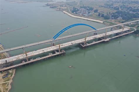 在汉央企承建，襄阳绕城高速南段汉江特大桥主桥合龙_大武汉