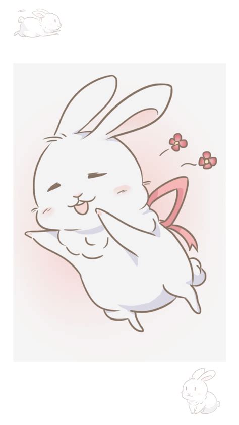 可爱兔子壁纸 动漫 来源：游戏《家有兔酱… - 堆糖，美图壁纸兴趣社区