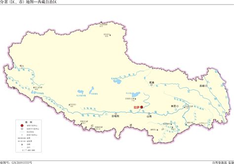 西藏标准地图（边界版） - 西藏地图 - 地理教师网