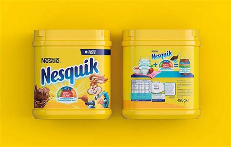 雀巢旗下品牌Nesquik更换新LOGO和新包装 - 艺点创意商城