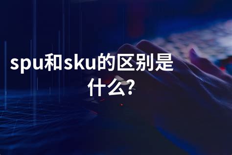 SKU 与 SPU 以及数据库表设计_数据库sku-CSDN博客