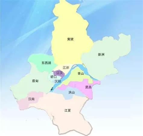 2022年版标准地图发布！来看武汉各区最新、最全地图→_头条新闻_新闻中心_长江网_cjn.cn