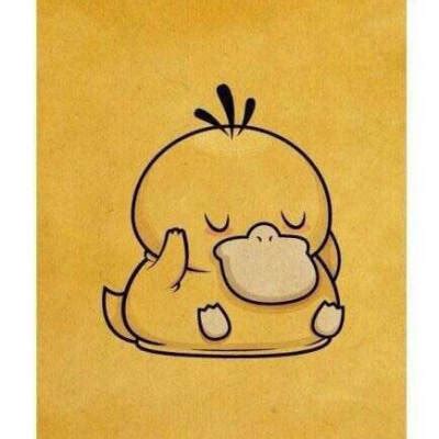 非主流可达鸭头像