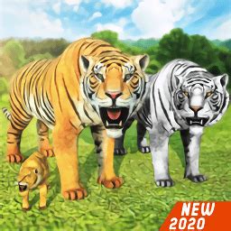 虚拟老虎家族模拟器游戏下载-虚拟老虎家族模拟器(Virtual Tiger Family Simulator)下载v3.7 安卓版-绿色资源网
