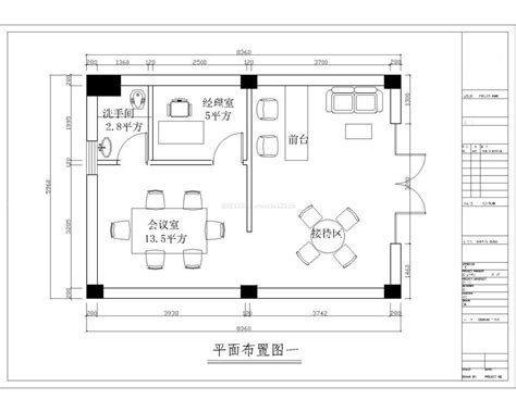 高档手绘户型图家装平面图图片素材免费下载 - 觅知网