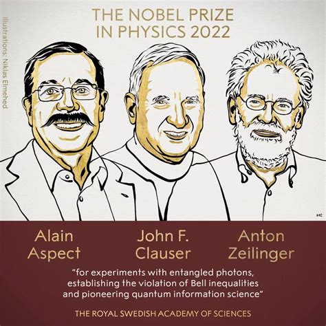 2022年诺贝尔物理学奖获得者：为量子技术的新时代奠定了基础|诺贝尔物理学奖_新浪新闻