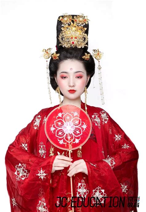 唐朝妆容甜美女生头像