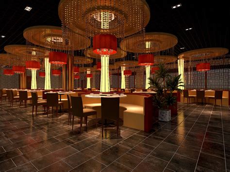 新中式饭店|空间|室内设计|1992效果图小颖 - 原创作品 - 站酷 (ZCOOL)