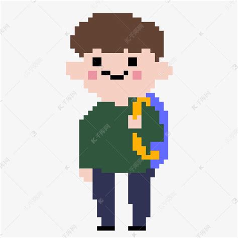 非主流像素头像男生
