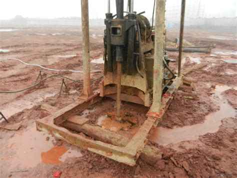 潜孔钻机在葛洲坝禹州公司（代理志高的钻机） - 长沙仁毅机械