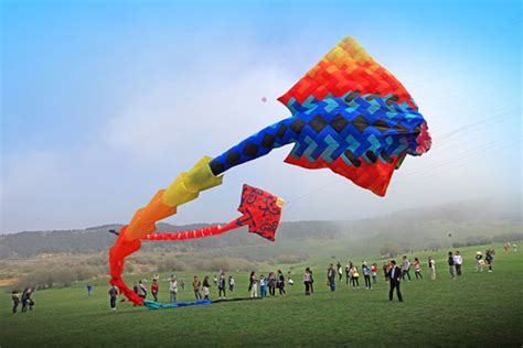 看！世界最大的龙头蜈蚣风筝飞起来了 - 创意潍坊-潍坊手工艺与民间艺术之都推进办公室
