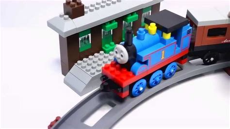 超好玩的乐高玩具，托马斯小火车玩具！