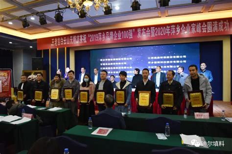 迪尔填料公司上榜品牌企业100强-江西省萍乡市迪尔化工填料有限公司
