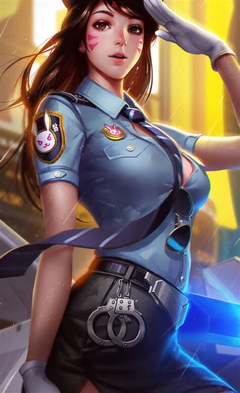 细腰大胸的动漫妹子手机壁纸