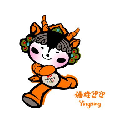 2008年北京奥运会吉祥物 福娃 摆件玩偶玩具藏羚羊波浪火焰-cg模型免费下载-CG99