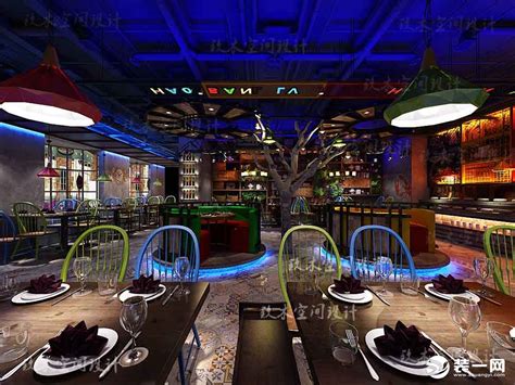 维多利230平饭店商铺 超现代风格火锅店-玖木空间设计装修效果图
