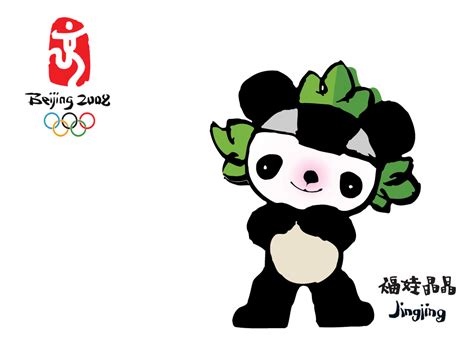 奥运福娃吉祥物与图标壁纸_体育_太平洋科技