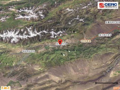 新疆和田地区于田县发生3.4级地震_手机新浪网