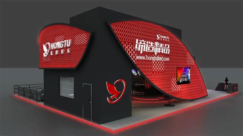 【宏图】深圳游戏展展位设计搭建_新动力展览-新动力展览