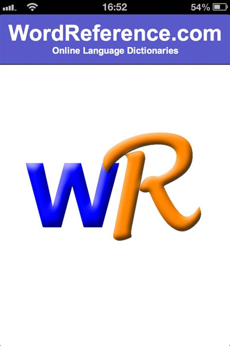 Diccionario WordReference.com para iPhone - Descargar
