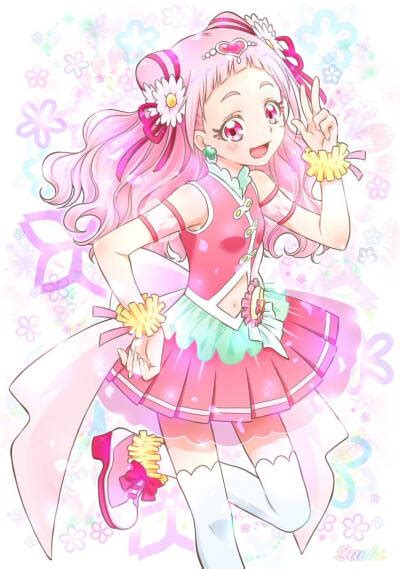 缎带魔法少女图片