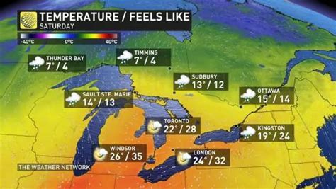 【天气预报】多伦多有三个雷暴在路上！感恩节很热30多度_安省