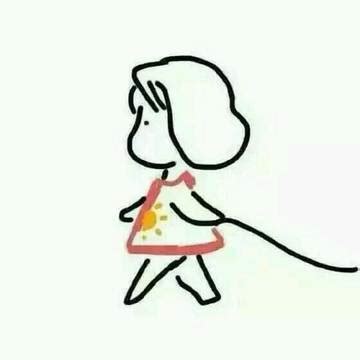 女生温柔头像拿着小狗