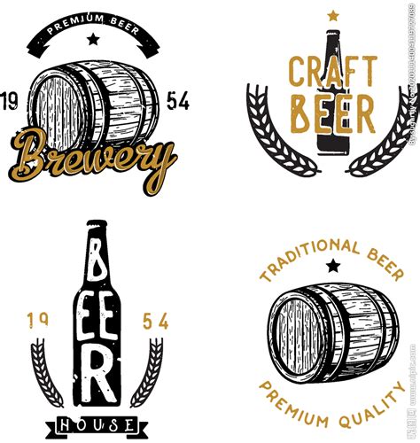 啤酒标签 啤酒商标设计图__其他图标_标志图标_设计图库_昵图网nipic.com