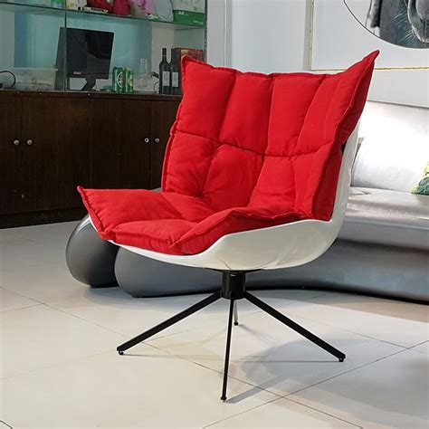 意式轻奢 Italy B&B 玻璃钢稻壳椅HUSK armchair艺术时尚现代风格沙发休闲椅