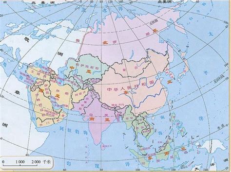 亚洲全图1-地图帝