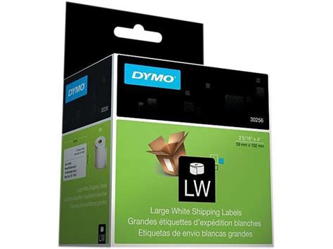 DYMO 30256 2-5/16" x 4" Shipping Label, 300 / Roll - Rectangle - Direct ...