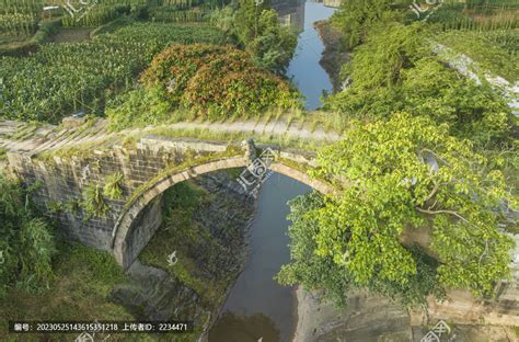 岩峰锁龙桥,历史古迹景区,旅游景点,摄影素材,汇图网www.huitu.com